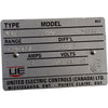 United Electric Controls J27X 417 Pressure Switch 0-20 PSI M-3639 115/230VAC