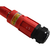 NEW ITT Cannon NLDFT-1-R-L-C107-M40A PowerLock Line Drain Connector Red 660A