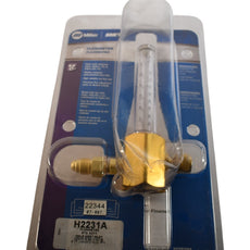 NEW Miller H2231A 14925 Standard Duty Flowmeter Male Inert Inlet 50 PSI