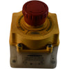 Banner SSA-EB1PLGR-12ED1Q8 Illuminated Emergency Stop Button 2NC 1NO M12