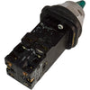 NEW Telemecanique XB3BK3333 Selector Switch 3-Position Green Illuminated 30mm