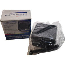 NEW Speco Technologies CBS-240 Weatherproof Marine Communications Speaker 5W