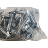 NEW DBA06064MC Carriage Bolt 3/8-16 x 4 Grade 5 Zinc Plated Pack of 25