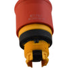 NEW Eaton M22-PVLT Emergency Stop Pushbutton RMQ-Titan 38mm Twist Release Red