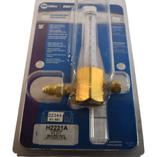 NEW Miller H2231A Flowmeter Argon CO2 Helium Standard Duty 50 PSI 5/8-18