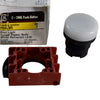 NEW GE P9XLBR Pilot Light C-2000 Round White Refracted Lens 22mm