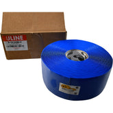 NEW Uline S-19125BLU Mighty Line 4'' x 100' Blue Deluxe Safety Tape 60 Mil
