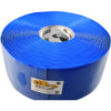 NEW Uline S-19125BLU Mighty Line 4'' x 100' Blue Deluxe Safety Tape 60 Mil
