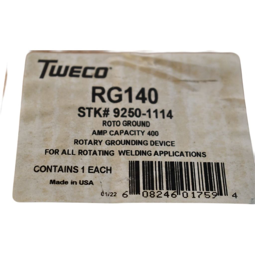 NEW Tweco RG140 9250-1114 Roto-Ground 400 Amp Rotary Grounding Device ...