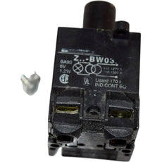 NEW Telemecanique ZBW03 Pilot Light Transformer Block 120V 6V 1.2W BA9S Z-BW03