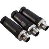 NEW LOT 3 Murrelektronik 7000-12761-0000000 M12 5-Pin Male Field Wireable Connector