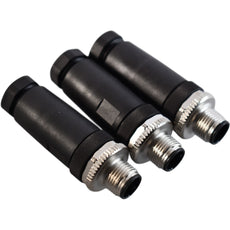 NEW LOT 3 Murrelektronik 7000-12761-0000000 M12 5-Pin Male Field Wireable Connector