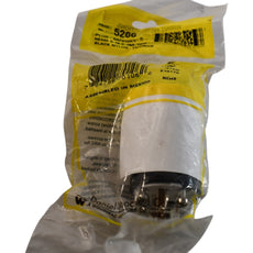 NEW Woodhead 5266 Safeway Plug NEMA 5-15P 15A 125V Black Nylon Tridrive