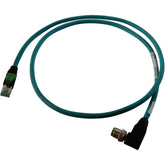 NEW Murrelektronik 7700-44761-S4U0100 M12 Male 90 / RJ45 0 Shielded Ethernet 1m