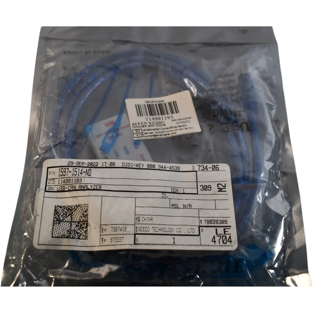 NEW Seeed Studio 114991193 USB-CAN Analyzer Adapter PC to CAN Bus Comm ...