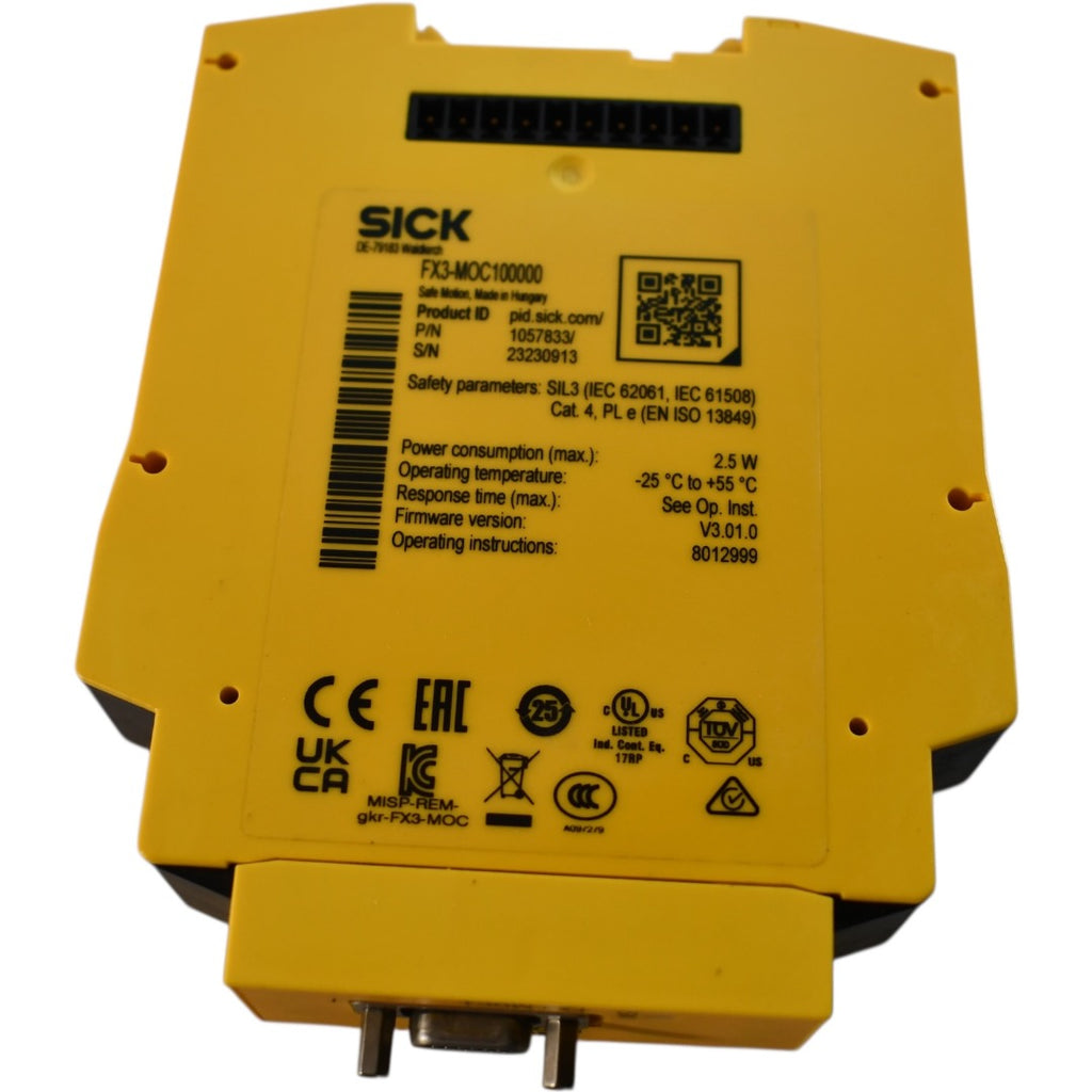 NEW SICK FX3-MOC100000 1057833 Flexi Soft Drive Monitor Motion Control ...