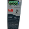 NEW MEAN WELL SDR-120-24 Slim DIN Rail Power Supply 24V 5A 120W PFC