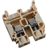 Pack of 46 NEW ABB 1SNA195118R1200 M6/8.V0 Orange Terminal Block