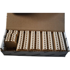 Pack of 46 NEW ABB 1SNA195118R1200 M6/8.V0 Orange Terminal Block