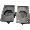 Lot of 2 Hubbell HBL7420 Weatherproof Lift Cover Plate Cast Aluminum