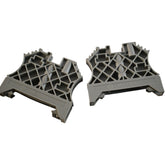 Lot of 2 NEW Allen-Bradley 1492-EAJ35 Terminal Block End Anchor 35mm DIN Rail