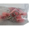 NEW Pack of 10 KrimpaSeal KS108-12 Pink Ring Terminal 8 AWG 1/2'' Stud Sealed