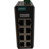Moxa EDS-208 8-Port Unmanaged Industrial Ethernet Switch 10/100BaseT(X) 24VDC