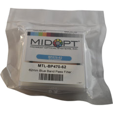 NEW MidOpt BP470-62 Blue Bandpass Machine Vision Filter 465nm 62mm Threaded