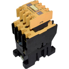 Allen Bradley 100-A18ND3 Contactor 18A 110-120V 3P with 195-FA40 Aux Contact