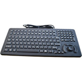 NEW iKey DU-5K-H-USB-UK Industrial Desktop Keyboard HulaPoint Mouse UK Layout
