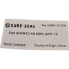 NEW Sure-Seal IPM12-X8-MWL-6AP-10 M12 8-Pin Male Straight CAT 6A Cable 10M