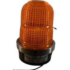 NEW North American Signal Co EFL1-A 12V Amber Permanent Mount Strobe Beacon