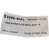 NEW Sure-Seal IPM12-X8-MWL-6AP-15 M12 8-Pin Male Straight CAT 6A Cable 15M