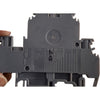 Lot of 5 Entrelec M4/6.D2 Double Deck Terminal Block Gray 800V 32A DIN Rail Mount