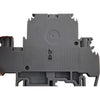 Lot of 5 Entrelec M4/6.D2 Double Deck Terminal Block Gray 800V 32A DIN Rail Mount