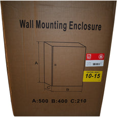 NEW RS PRO 775-5322 Steel Wall Box IP66 500x400x210mm Industrial Enclosure