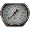 NEW Noshok 40-200-100 InH2O Pressure Gauge 4in Dial 1/4 NPT Bottom Conn