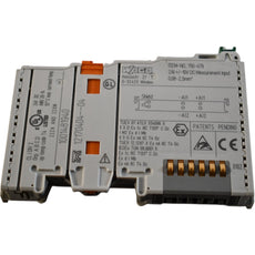 WAGO 750-479 2-Channel Analog Input Module +/- 10V DC Differential PLC