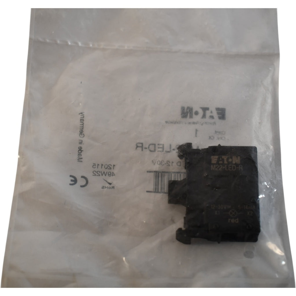 M22 Red Led NEW Eaton M22-LED-R Red LED Light Unit Module 12-30V AC DC RMQ-Titan 2 ...
