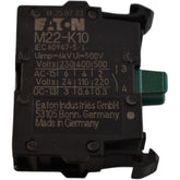 NEW Eaton M22-K10 Contact Block 1NO Screw Terminal RMQ-Titan 6A 500V