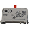 NEW BACO 33S01 33501 Normally Closed NC Base Mount Screw Contact Block