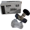 NEW Parker 8Z-V6LN-SS Needle Valve 1/2 Inch CPI Single Ferrule 316 Stainless 5000 PSI