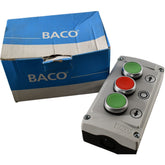 NEW BACO LBX30430 224235 3 Button 22mm Control Station Green Red Green IP66