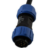 NEW Teconics TS17 Series 9-Pin Waterproof IP68 Circular Aviation Connector Cable