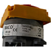 NEW BACO PR 40 HB04IJ8DC 3-Position Rotary Cam Switch 63A 600VAC Panel Mount