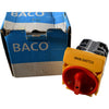 NEW BACO PR 40 HB04IJ8DC 200764 Cam Switch 63A IP65 Rotary Selector 600VAC