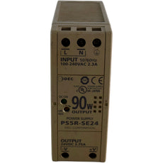 Idec PS5R-SE24 Power Supply 90W 24VDC 3.75A DIN Rail Switching PSU