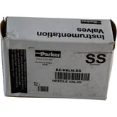 NEW Parker 8Z-V6LN-SS Needle Valve 1/2 CPI Compression 316 Stainless 5000 PSI