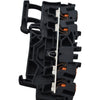 NEW WAGO 2202-1405 TOPJOB S 4-Conductor Through Terminal Block Black 22-12 AWG