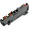 NEW WAGO 2202-1301 TOPJOB S 3-Conductor Through Terminal Block Gray 22-12 AWG